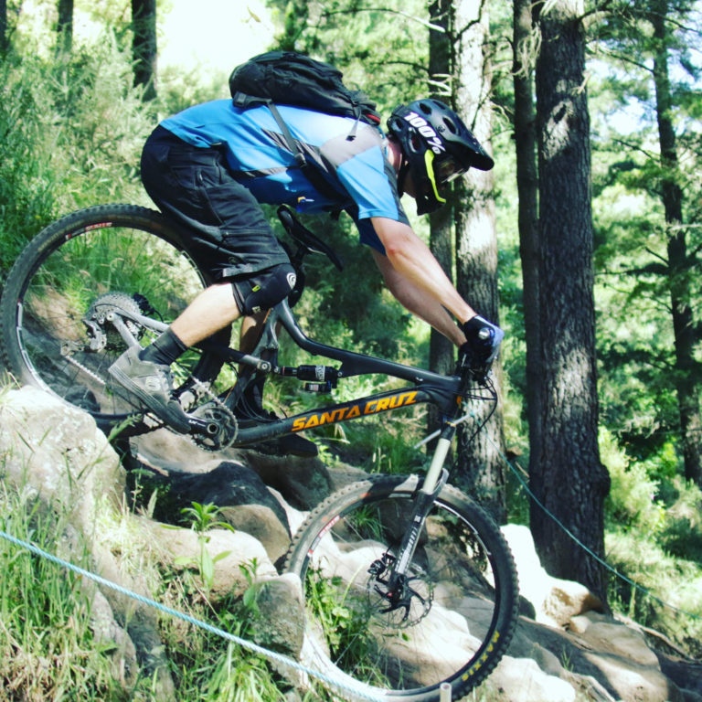 How low should your seat go for downhill mountain biking? SHRED TRAIL