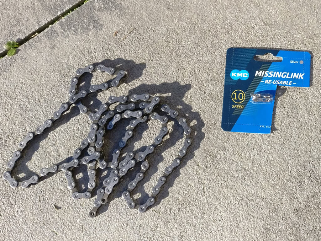 Can Shimano 10 speed chain use a quick link SHRED TRAIL